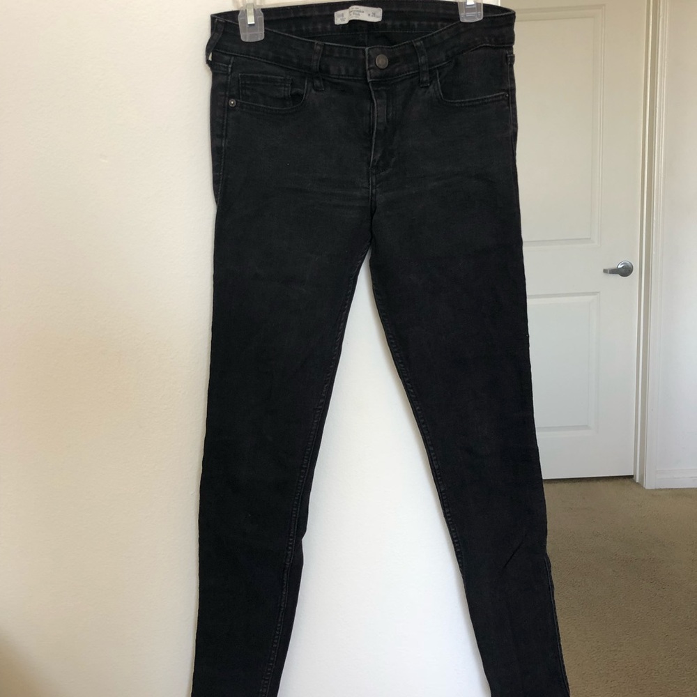 Black skinny jeans Abercrombie